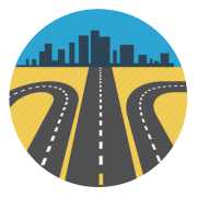 Хордовые городские магистрали признаны более эффективными, чем кольцевые